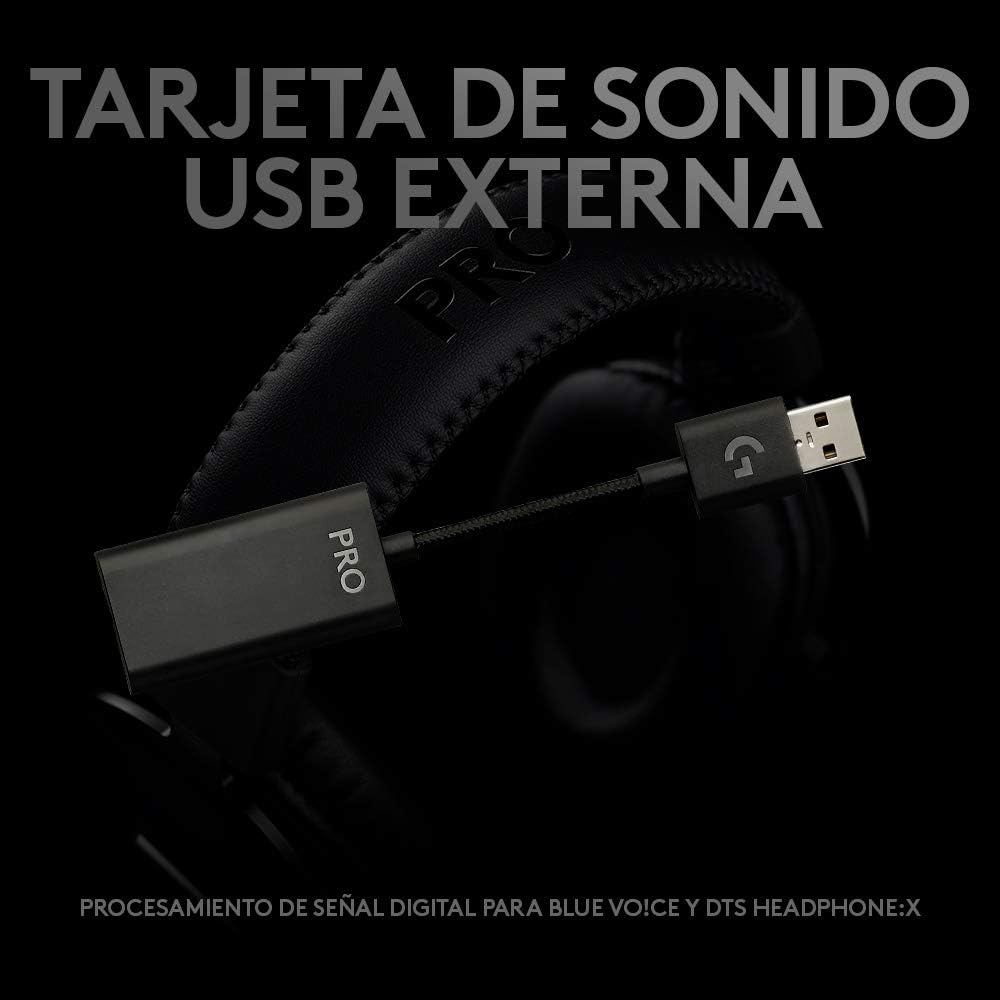 Logitech G PRO X Gaming Headset Black