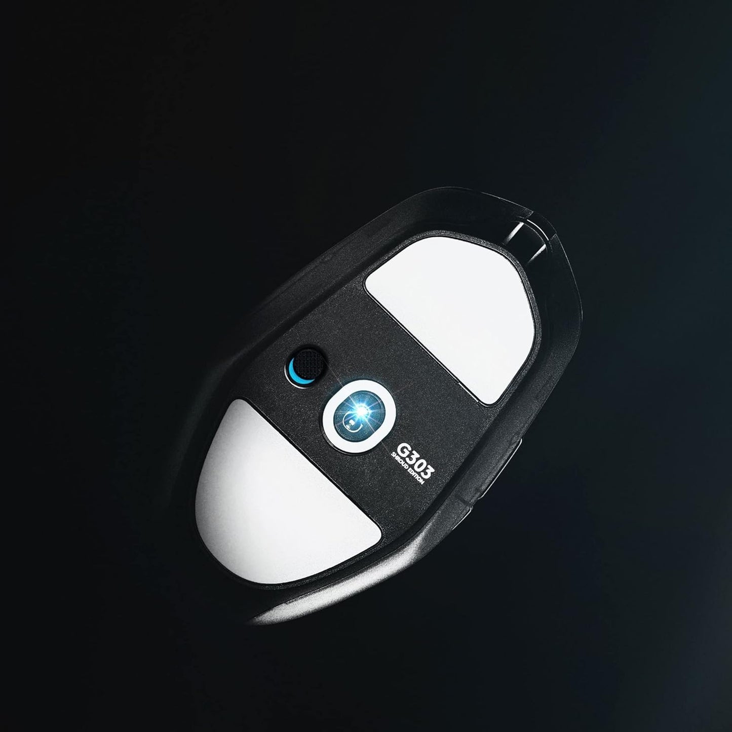Logitech G303 Shroud Edition Wireless Gaming Mouse - LIGHTSPEED- HERO 25K - 25,600 DPI - 75 grams - 5-buttons – PC - Black