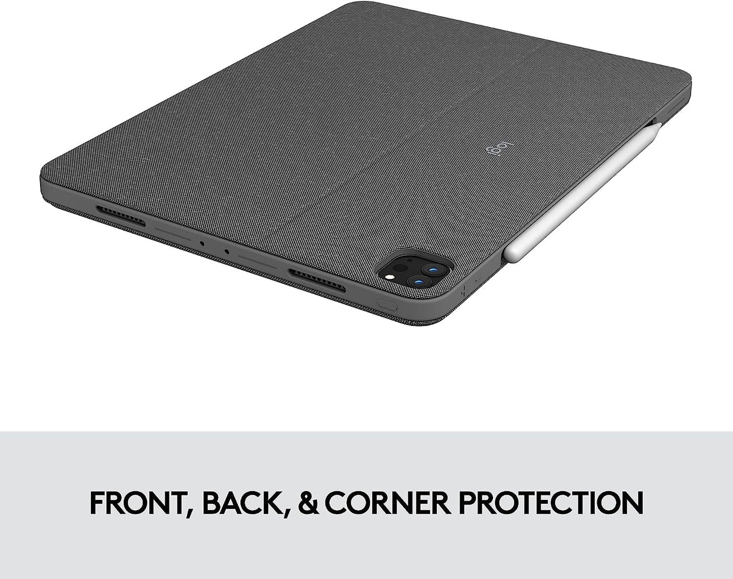 Logitech Combo Touch iPad Pro 11-inch  Keyboard Case -Oxford Gray
