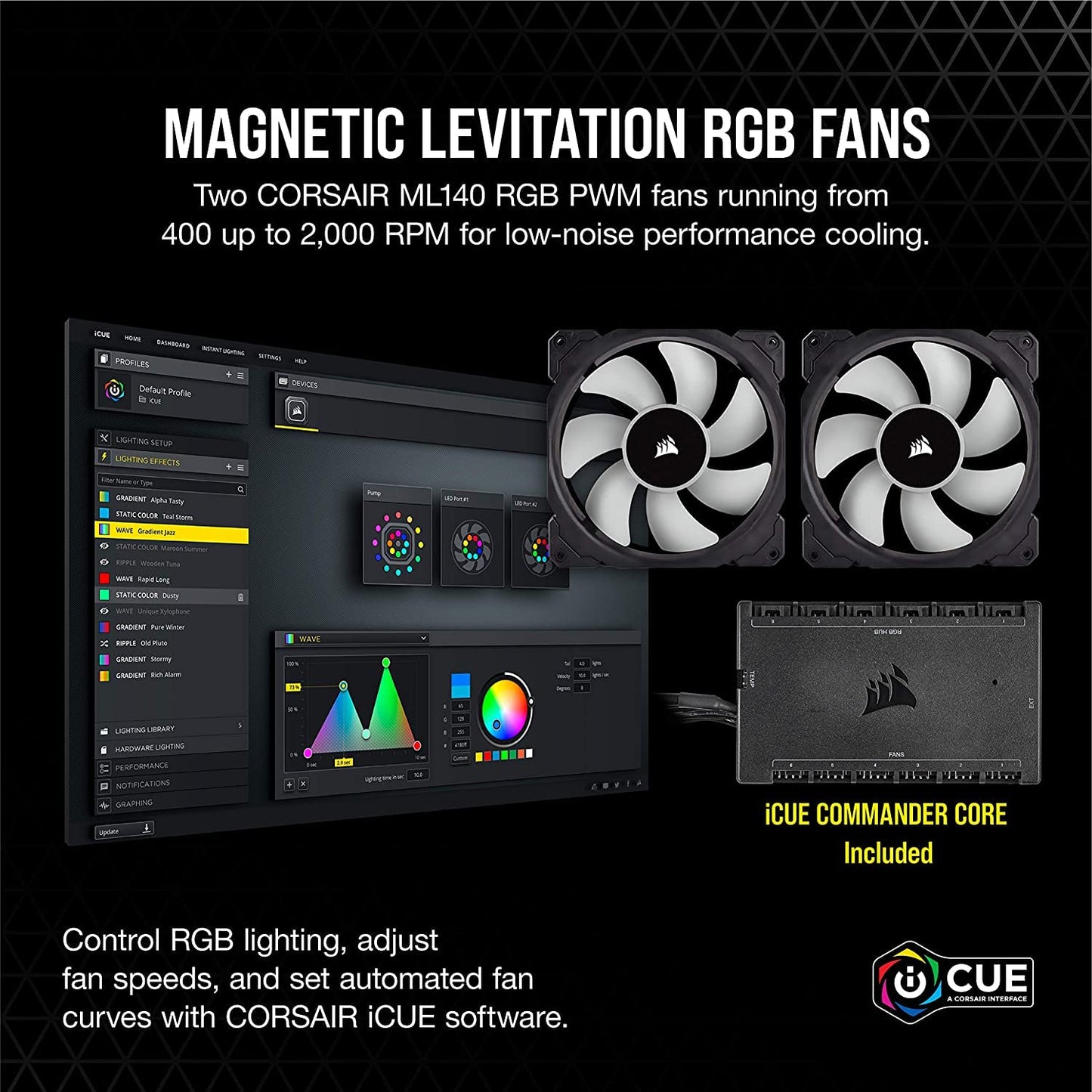 Corsair iCUE H115i Elite Capellix Liquid CPU Cooler