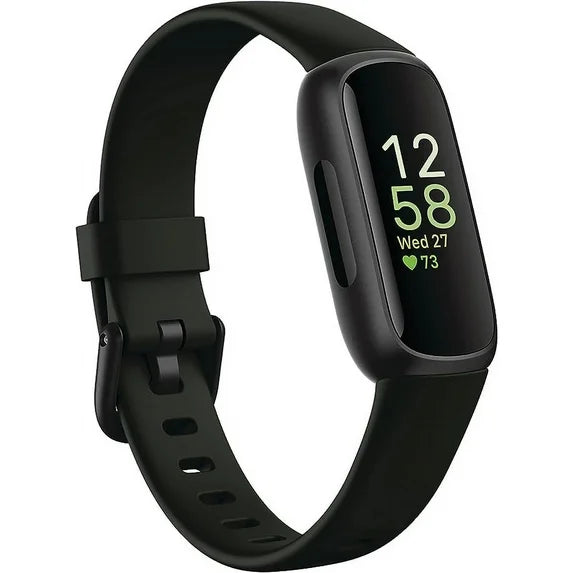 Fitbit Inspire 3 Health &-Fitness-Tracker Stress Management - Midnight Zen/Black