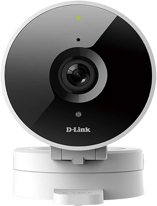 D-Link HD WiFi Indoor Security Camera in White-Black