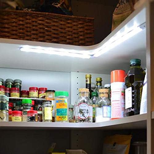 Battery Operated Light Bars Motion Sensor Activated Accent Lighting LED Strips for Cabinets Stairs Doorways