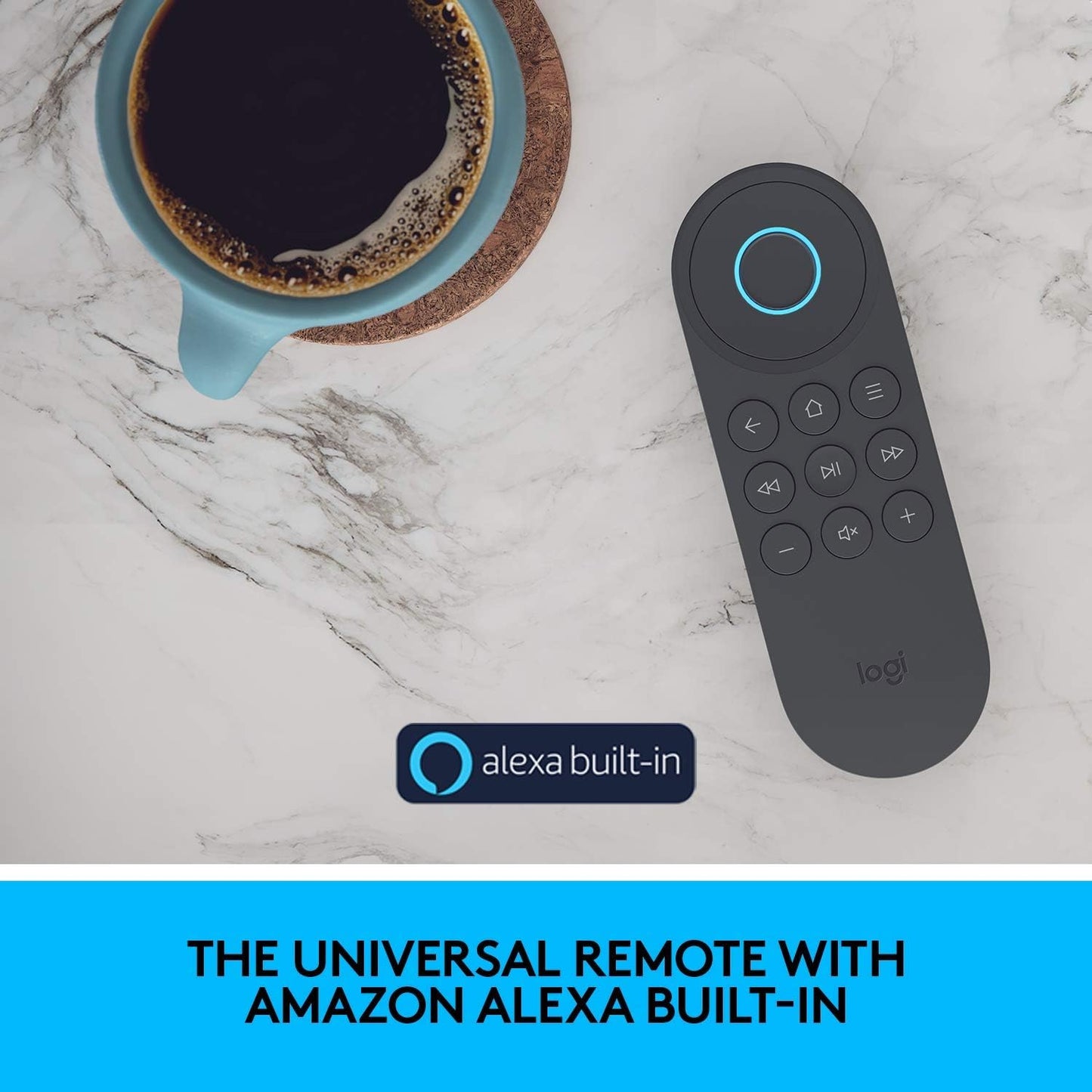 Logitech Harmony Express Universal Voice Remote with Amazon Alexa