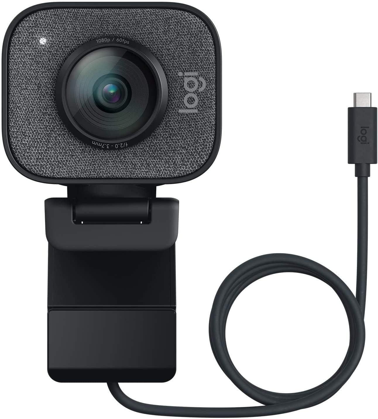 Logitech StreamCam Plus Streaming Webcam with Tripod - Graphite
