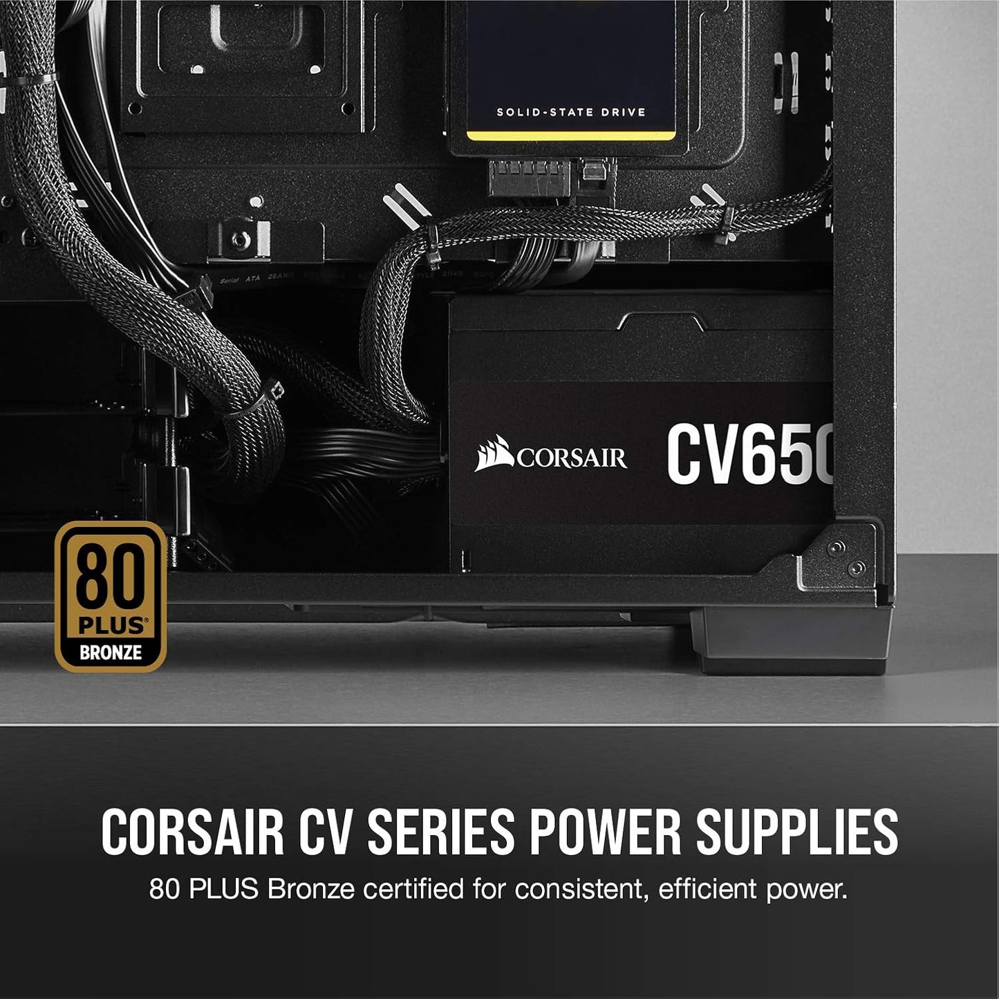 CORSAIR CV Series™ CV650 - 650 Watt Power Supply, CP-9020211-NA