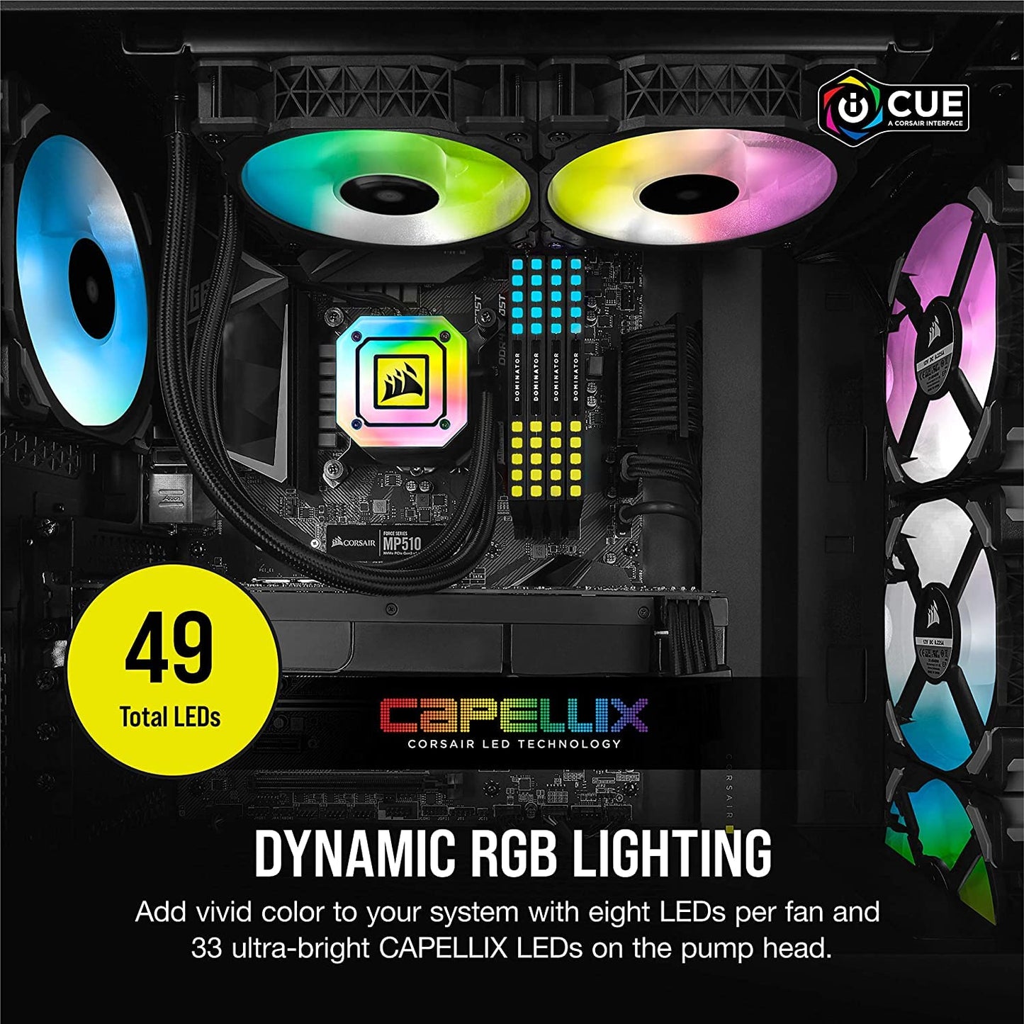 Corsair iCUE H115i Elite Capellix Liquid CPU Cooler